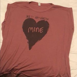 Matt Nathanson 2019 Mine heart cuff T